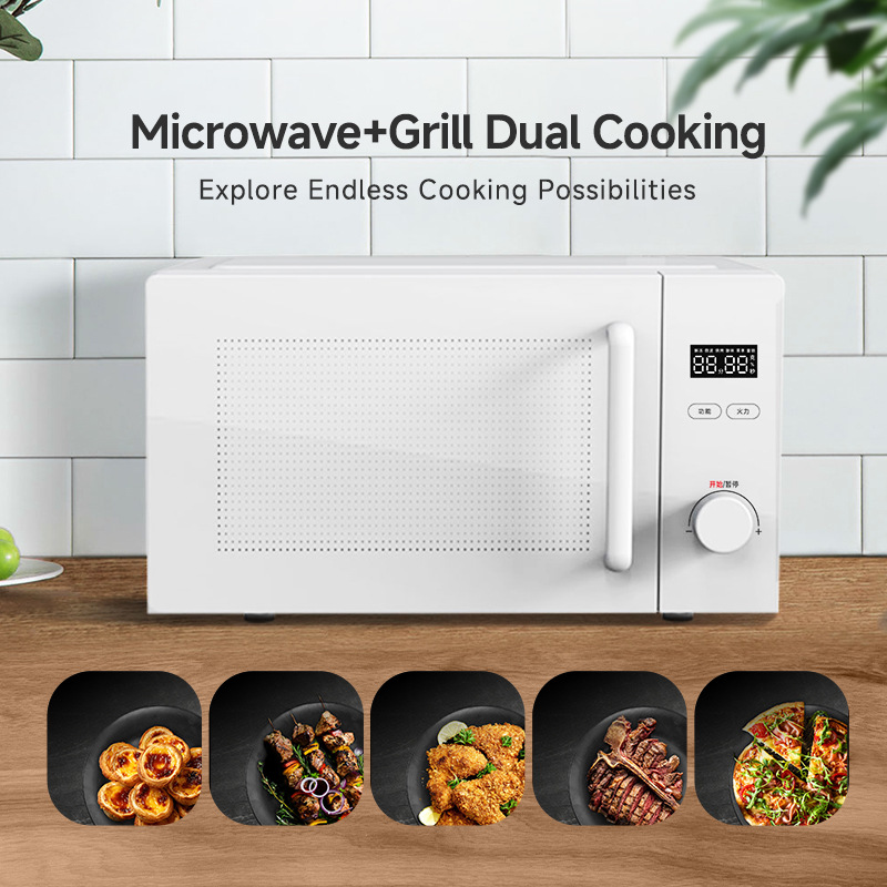 Mccann Bear Microwave Oven Light Wave Barbecue Integrated Household Electric Oven Microwave Oven Export Wholesale Multifunctional Timing Micro