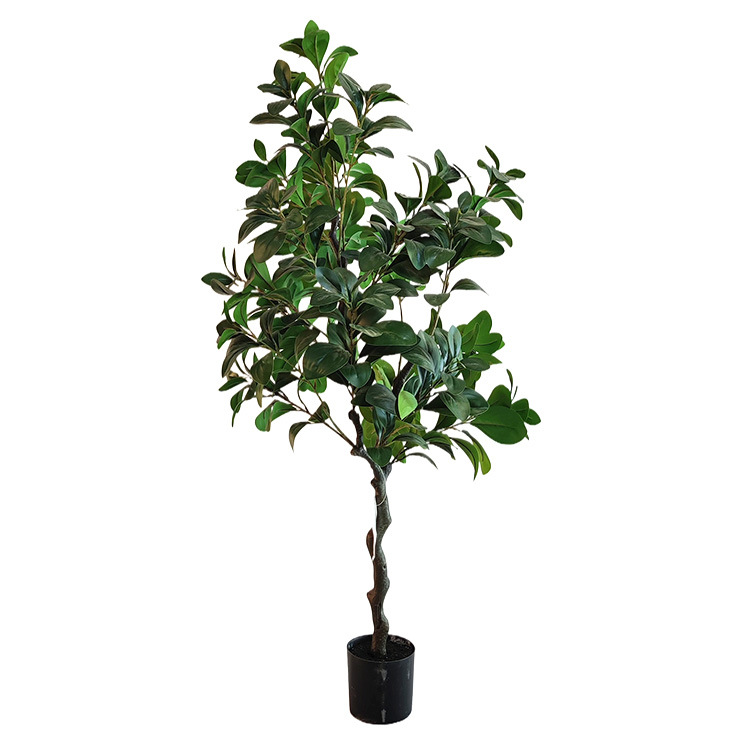 Planta de simulación nórdica Douban árbol en maceta plástico gran planta verde interior árbol falso paisajismo sala de estar Douban decoración flor