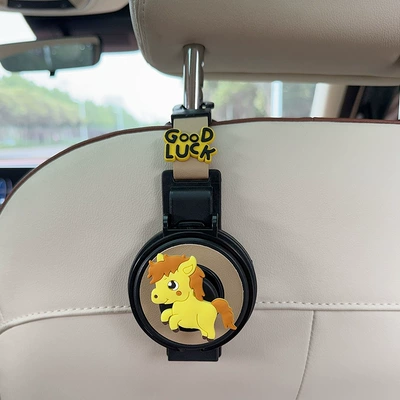 Creative Zodiac-Themed Car Cup Car cup holder/beverage holder - water-cup-holderhook-two-in-one-beige-wuma