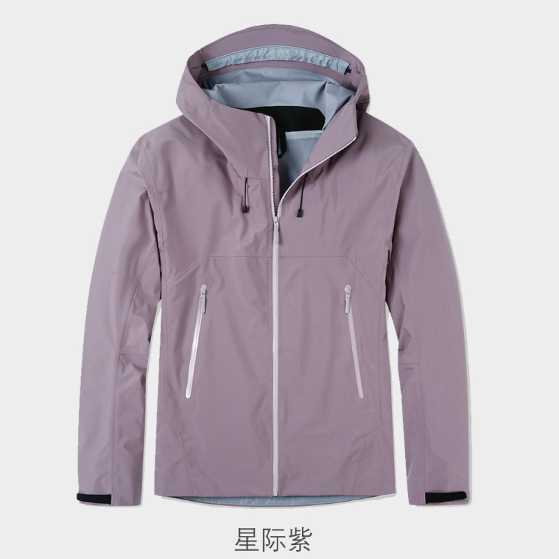 鸟家新款SL硬壳冲锋衣女全热封压胶溢胶单层登山服配三合一羽绒服|undefined