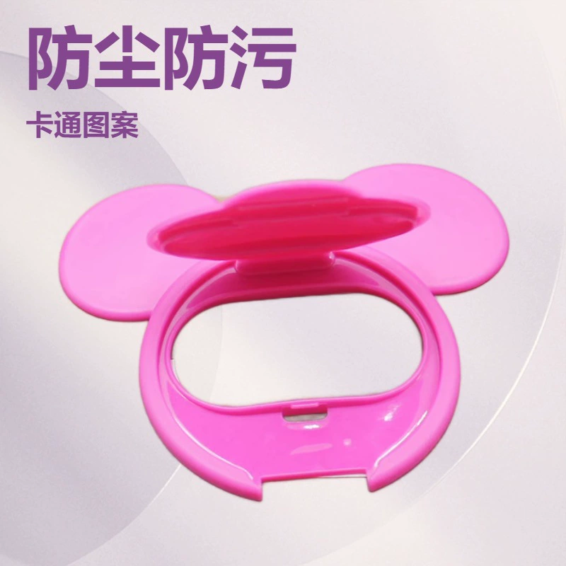 Детские Мультяшные влажные салфетки-раскладушка, защита от загрязнения, защита от высыхания, многоразовый пылезащитный чехол (необходимо заменить клей