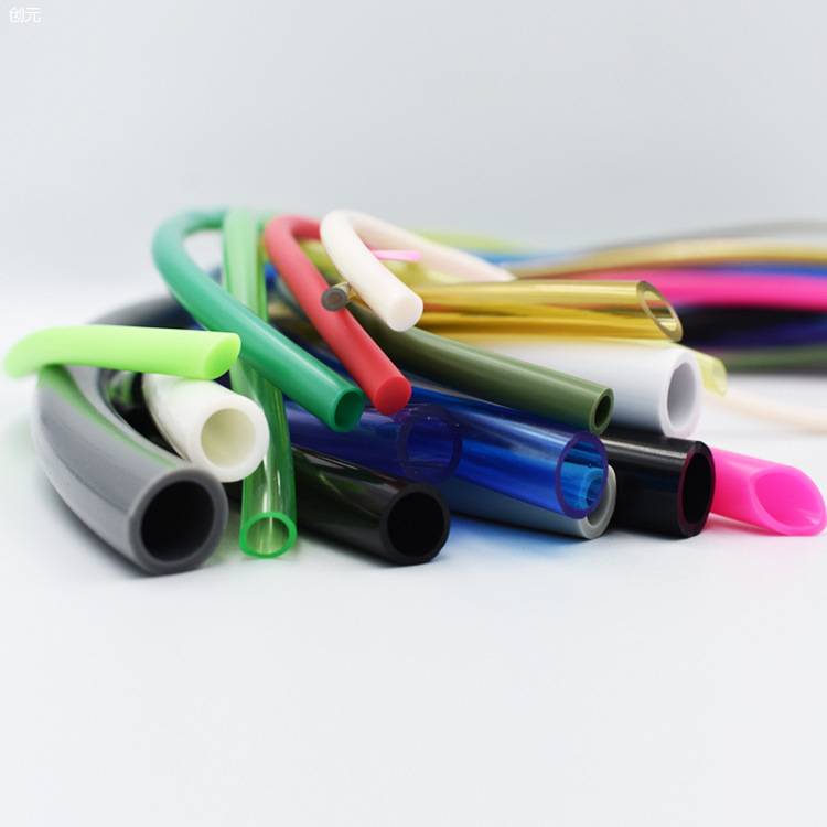 东莞/深圳厂家供应高透明PVC软管 抗UV阻燃PVC实色软管 塑胶软管