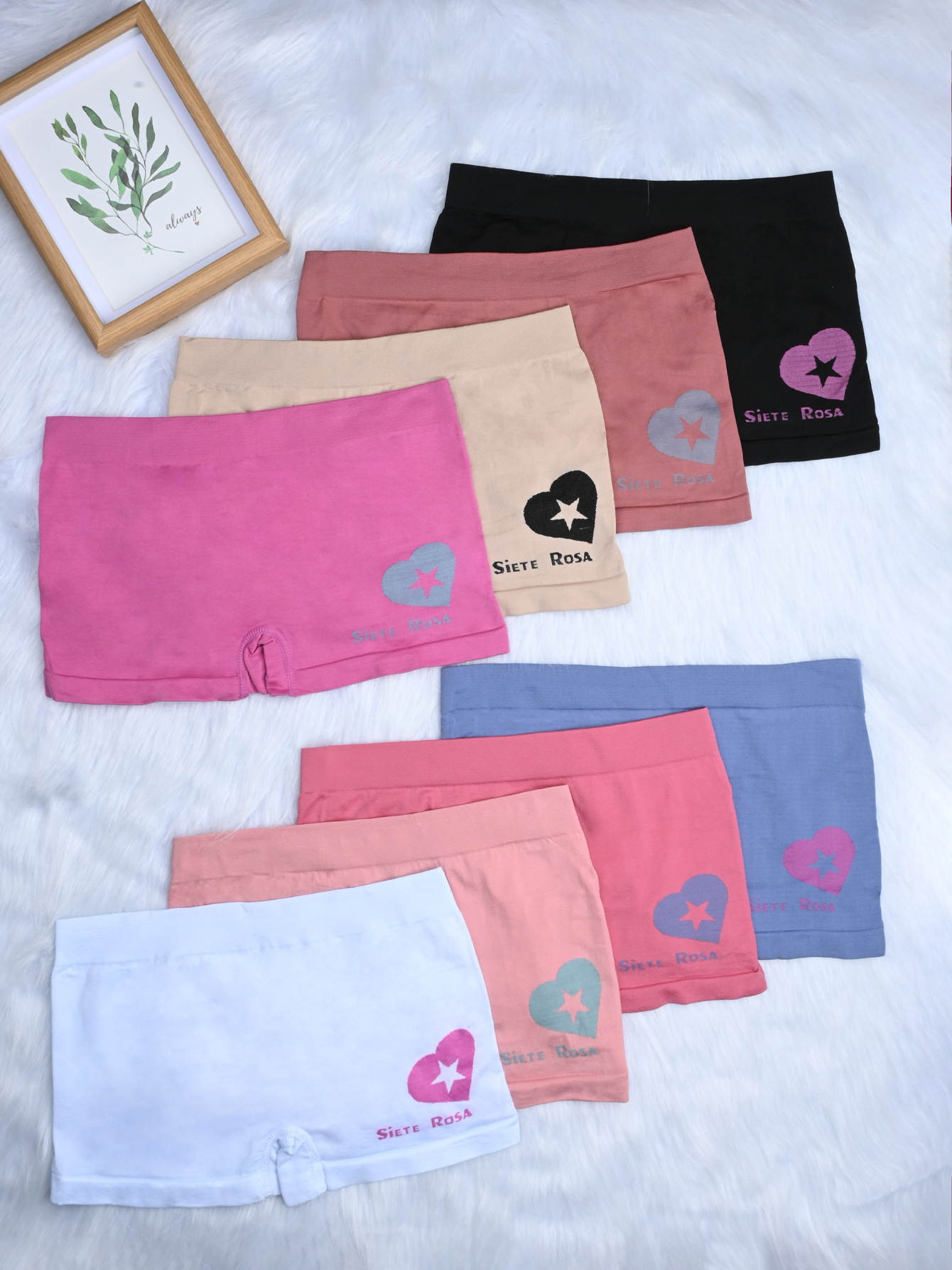 Calzoncillos de verano para mujer, pantalón de seguridad antideslumbrante de boxer, calzoncillos de boxer para mujer ajustados, elásticos suaves, transfronterizos
