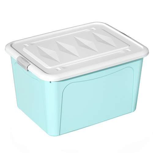 Plastic storage box large household clothes toy storage box extra large moving dormitory debris sorting box wholesale