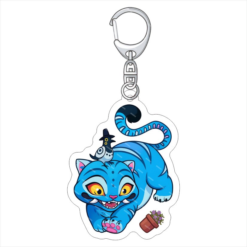 K-POP: Caza Brujas Colgante acrílico KPop Demon Hunters Keychain acrílico