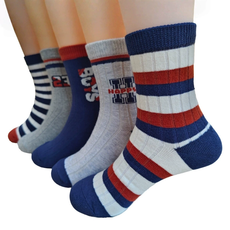 Новые шестиминные детские носки для мальчиков и девочек