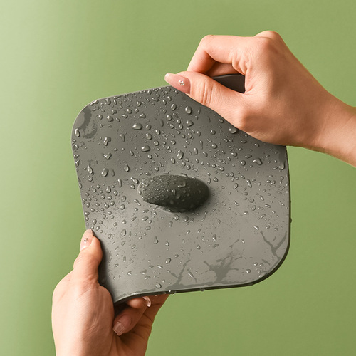 New Silicone Floor Drain Covers for Bathroom Drain, Household Insect-Proof Silicone Drain Plug, Wholesale