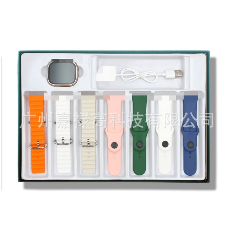 Reloj inteligente ZT - 17 Bluetooth llamada función de control de música contador de pasos 7 en 1 conjunto de correa de reloj directo de fábrica