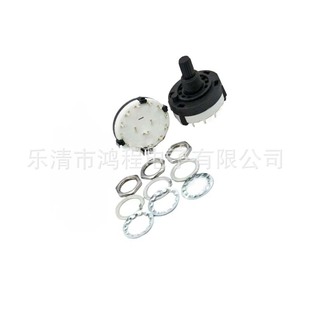 Supply RS26-type high voltage resistant multi-circuit switch band switch 1 knife 12 gear rotary gear switch * 20