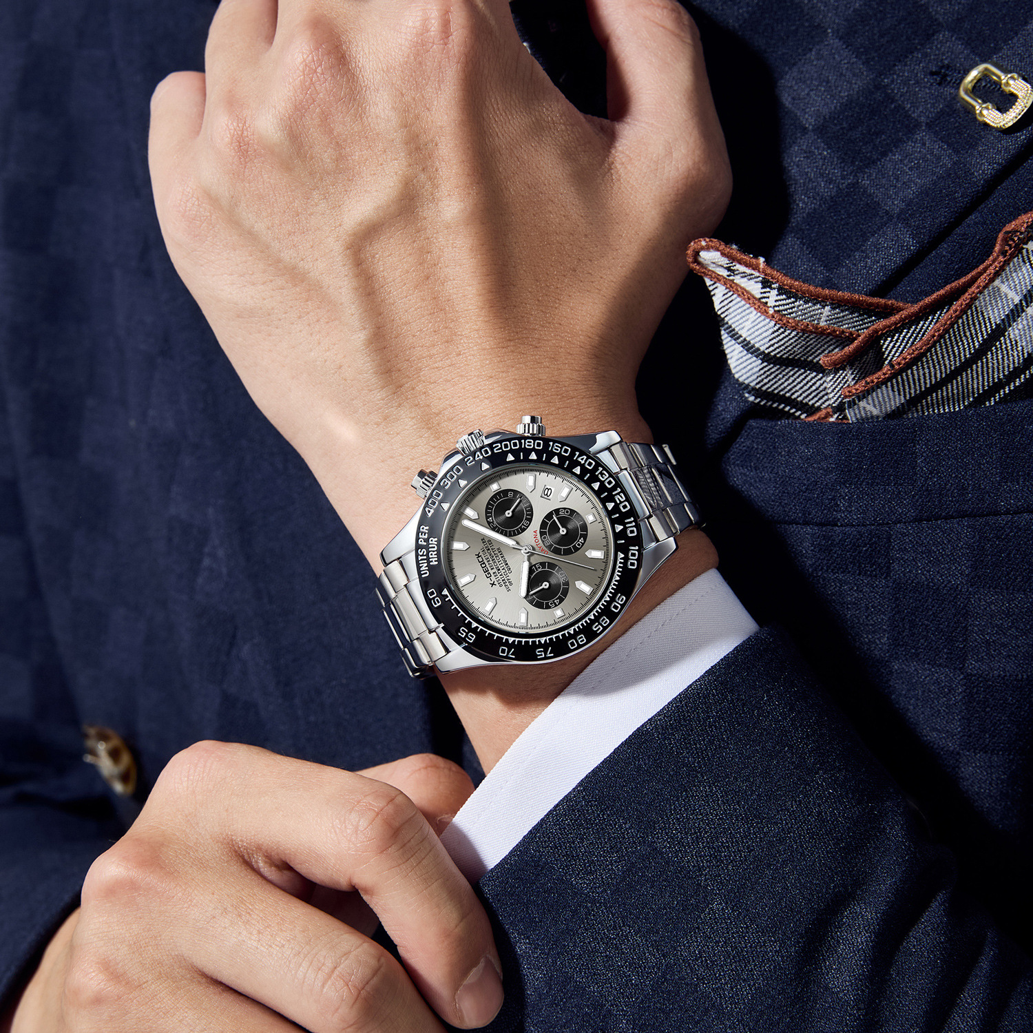 Watch Men's Mechanical Watch Men's Fully Automatic Swiss Brand Fashion Waterproof High Sense Men's Watch Quartz Watch