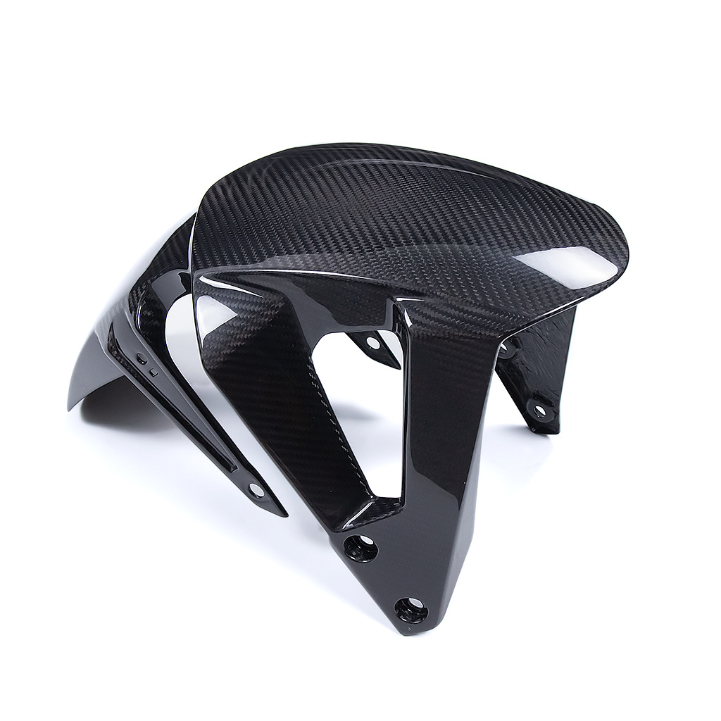 Suitable for Suzuki Gsx-8S Gsx-8R Motorcycle Modified Carbon Fiber Shell Accessories Front Fender Cross-Border
