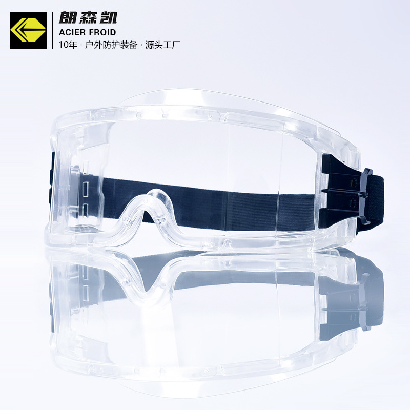 应急救援队护目镜防风沙平光防尘防风防冲击防飞溅打磨防护目眼镜