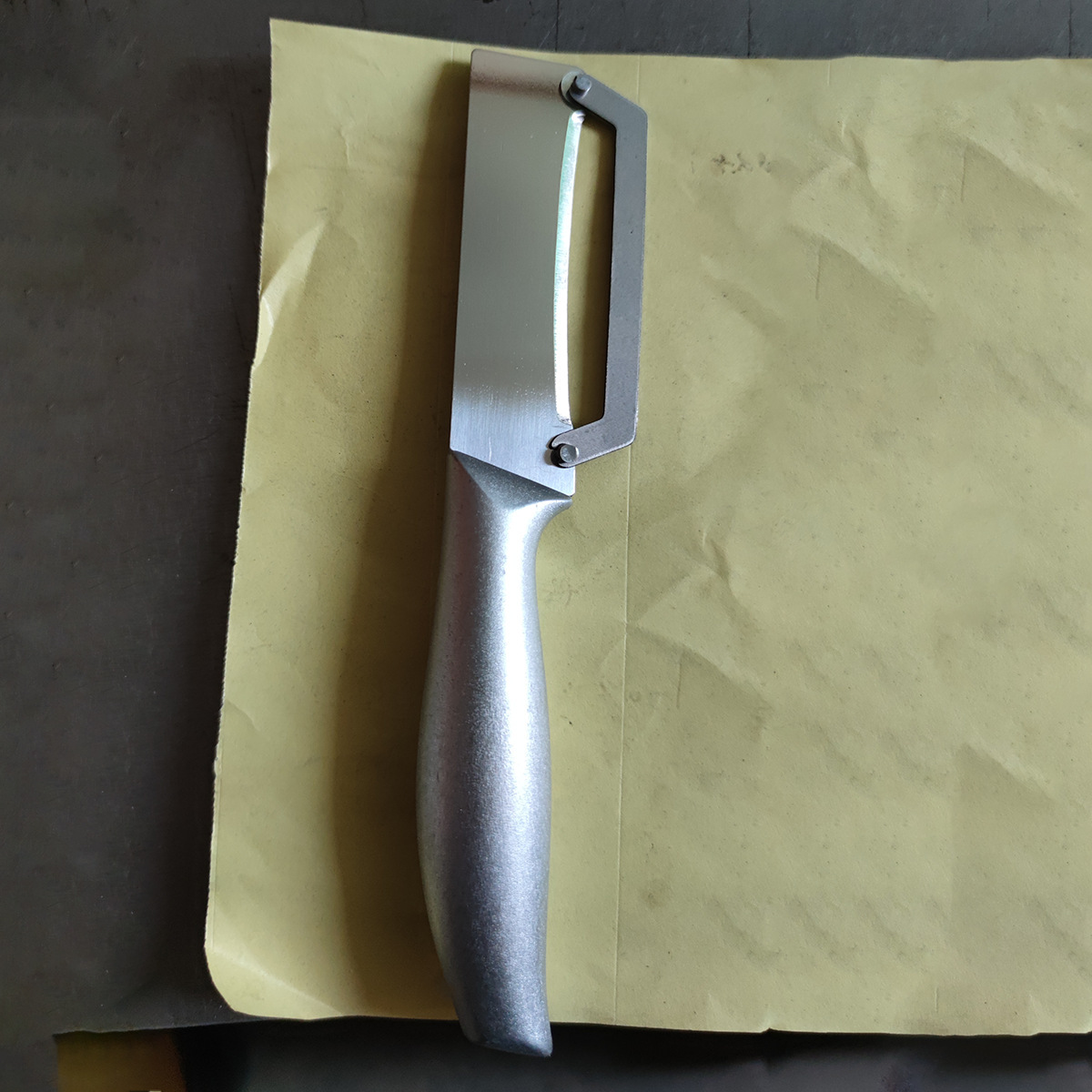 Nuevo cuchillo de acero inoxidable para cortar la piel de caña de azúcar, cuchillo de corte especial de cocina, cuchillo de corte de calabaza comercial, cuchillo de corte de calabaza