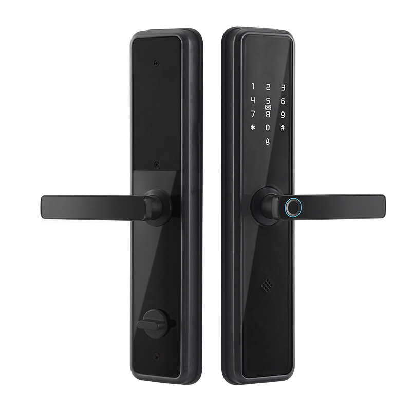 指纹锁智能锁家用防盗门智能门锁一握即开家用防盗锁APP指纹锁