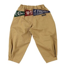 儿童25秋冬日版DD潮品旗子贴布休闲长裤高版260克气球裤幼儿园裤