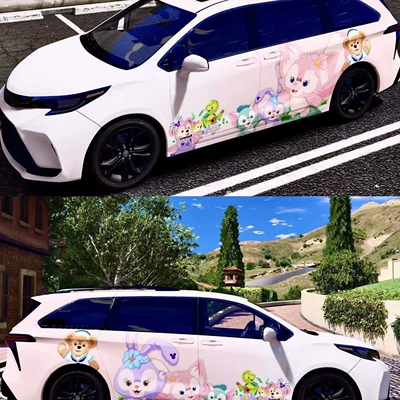 Auto Color Change Film, Change Film, Full Car Wrap, New - stellalou-disney-collection-default-item