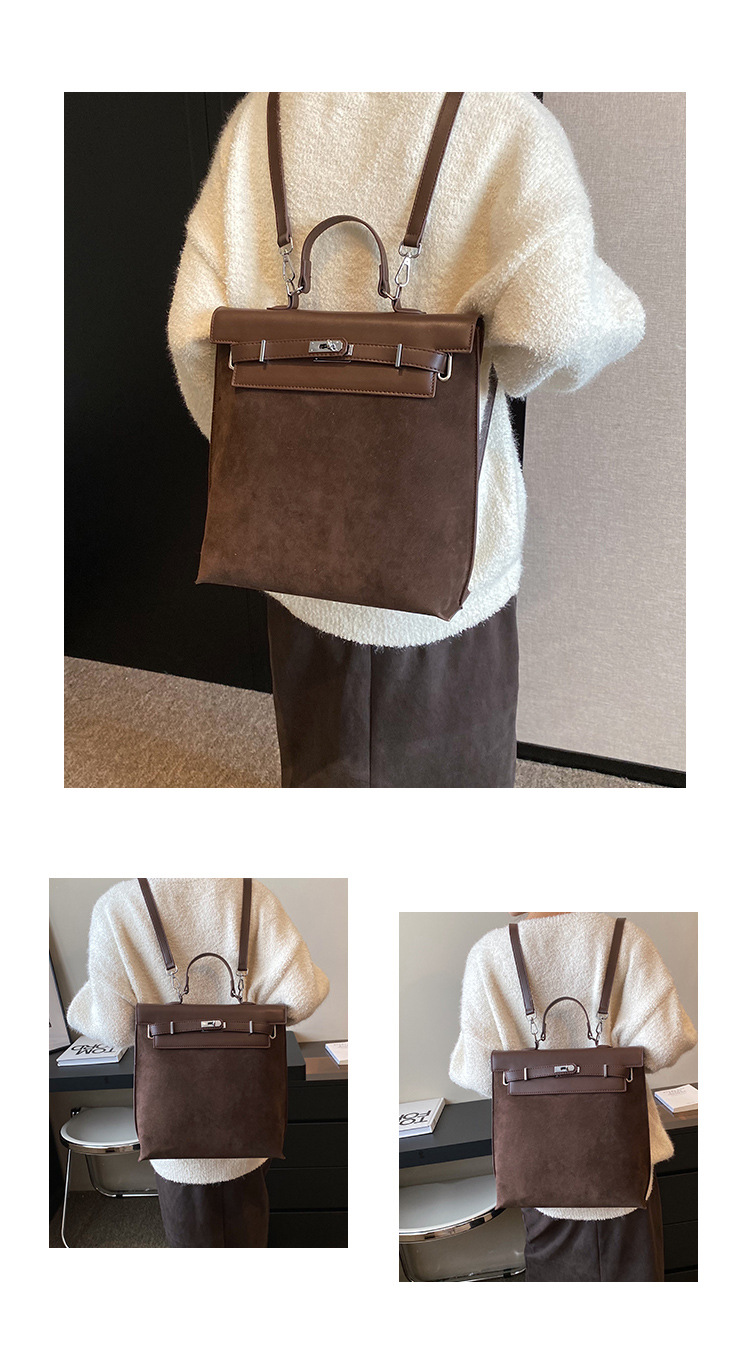 New Best-selling Women's Bag, Crossbody Bag, Large Capacity File Bag, Backpack, Fashionable and Versatile Women's Bag_voghion.com