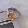 Watch, retro small quartz dial, Korean style, simple and elegant design, thin strap