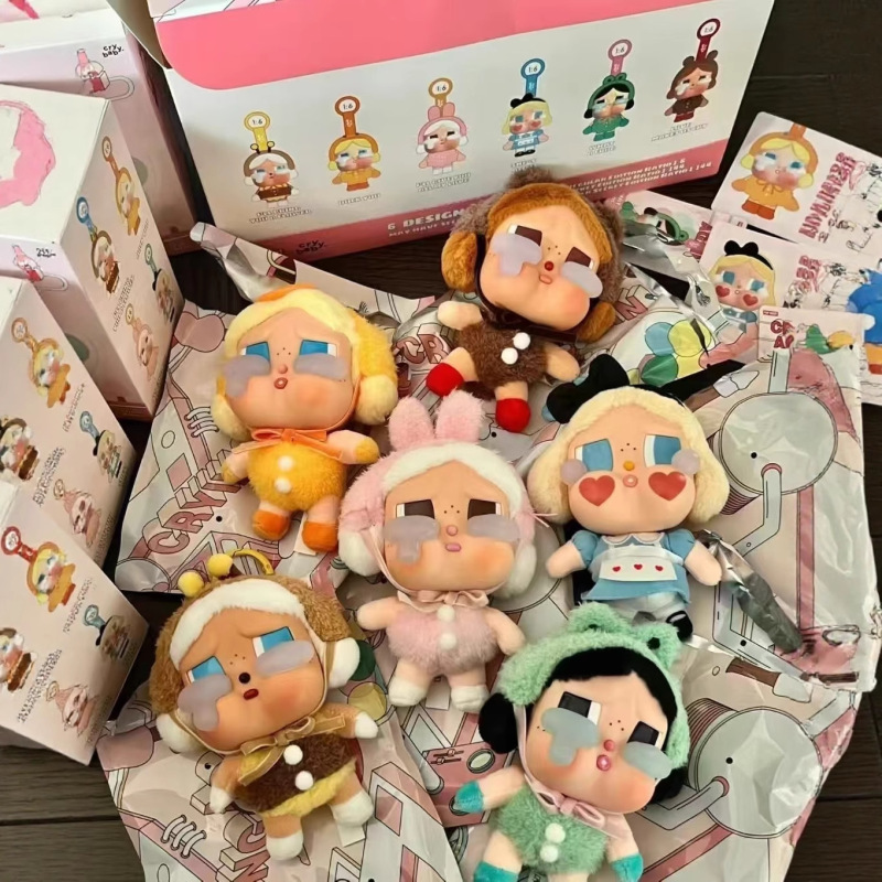 哭娃东南亚毛绒公仔呆萌钥匙扣挂件玩偶儿童玩具潮玩盲盒热销款|undefined