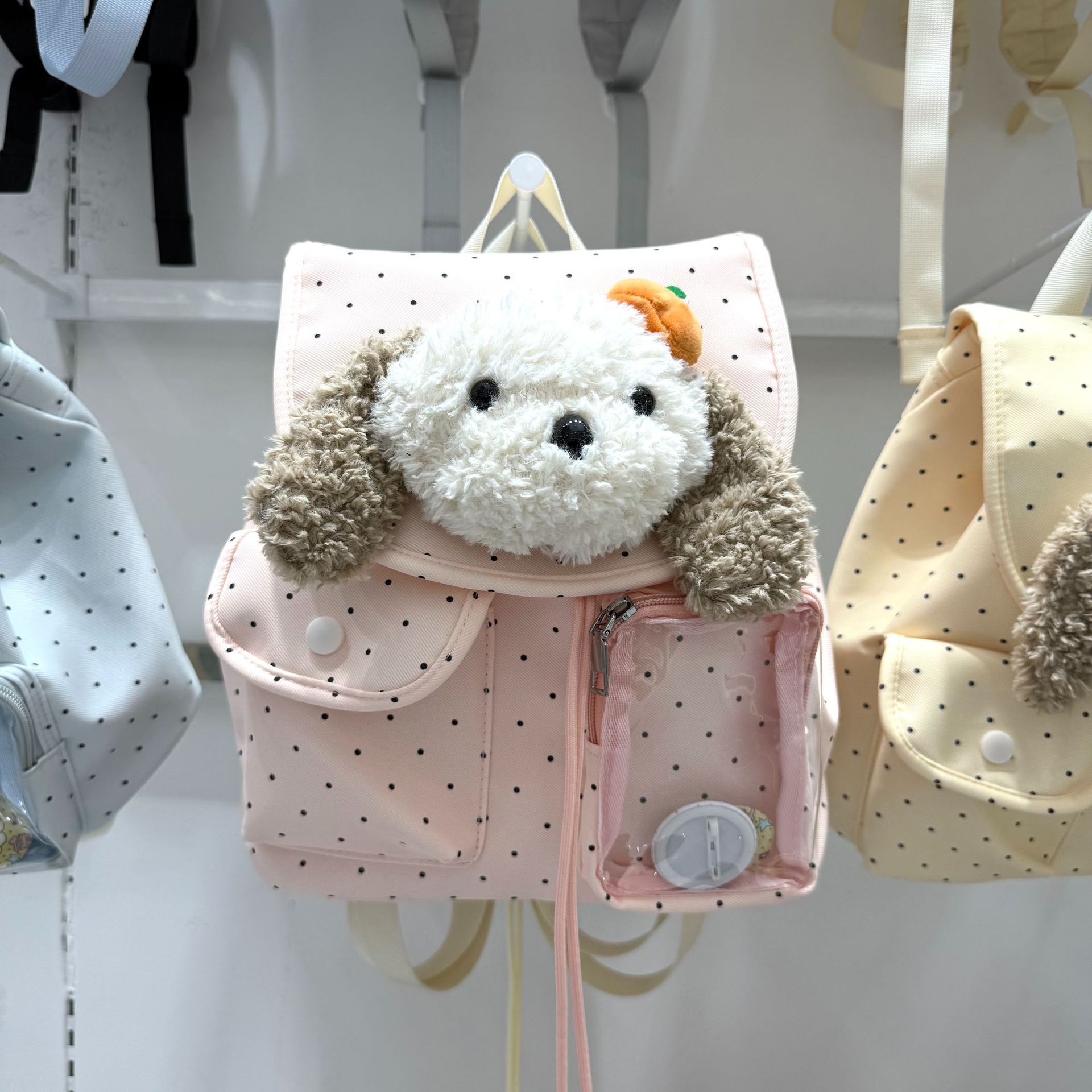 Mochila de dibujos animados para niños, mochila pequeña, 7 - 9 - 11 - 13 años, bolsas de moda para niños y niñas, color caramelo, ligero