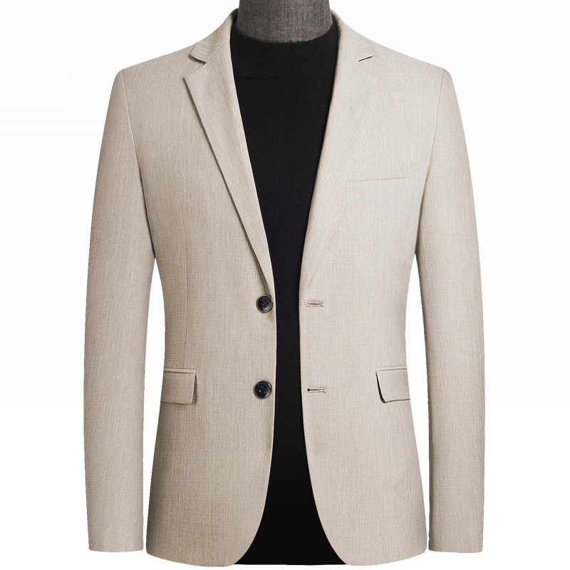 2023 nuevo pequeño traje de los hombres chaqueta de moda slim fit guapo primavera y otoño traje de los hombres casuales británicos chaqueta