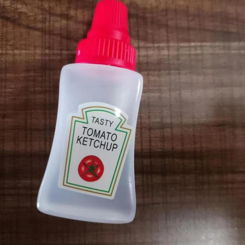 キッチン家庭用ミニ調味料ボトルトマトサラダハニースクイーズボトルソースボトル食品グレードのスクイーズボトルクロスボーダー|undefined