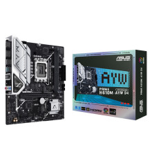 华硕 ASUS H610M-AYW D4电脑主板 适用CPU I5 13400 双M.2固态