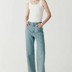 2023 Small Millet Home Cotton Fitted Versatile Base Bralette with Underwire Basic Round Neck Elastic Straps for Women's Outerwear