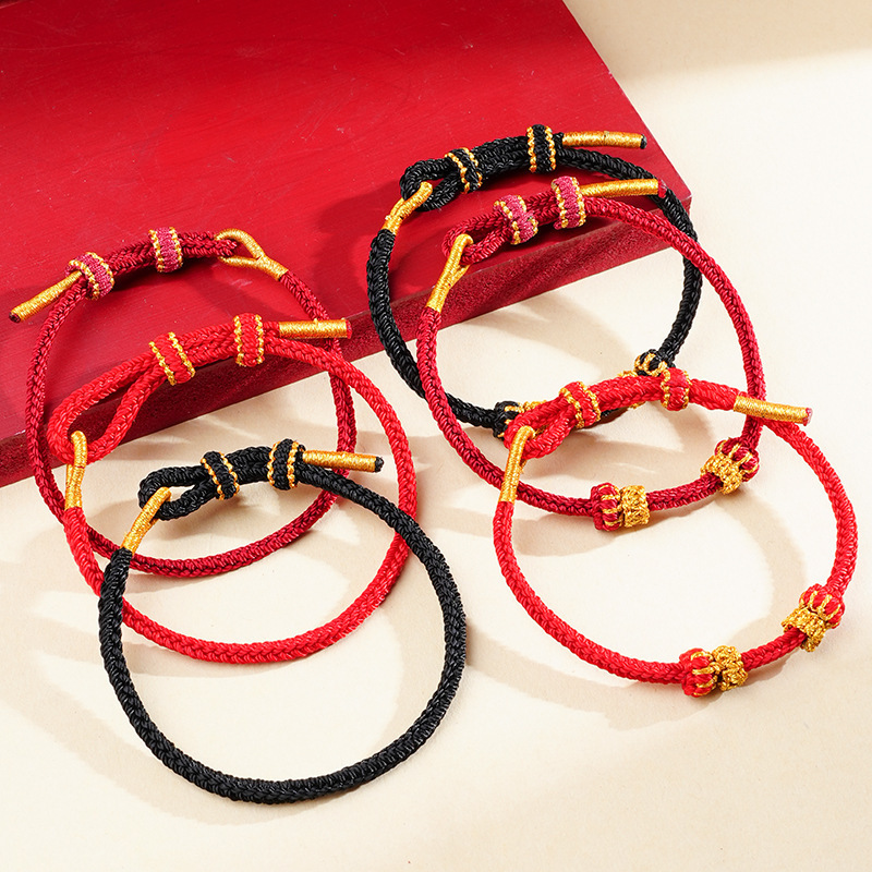 Dragon Boat Festival Colorful Rope Red String Bracelet Eight-Strand Rope Colorful Thread Handmade Weaving Traditional Small Zongzi Children's Bracelet Dragon Boat Festival Colorful Rope Red String Bracelet Eight-Strand Rope Colorful Thread Handmade Weaving Traditional Small Zongzi Children's Bracelet