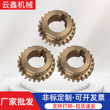 廠家批發精密渦輪蝸桿減速機齒輪 小模數傳動金屬機械圓柱型齒輪