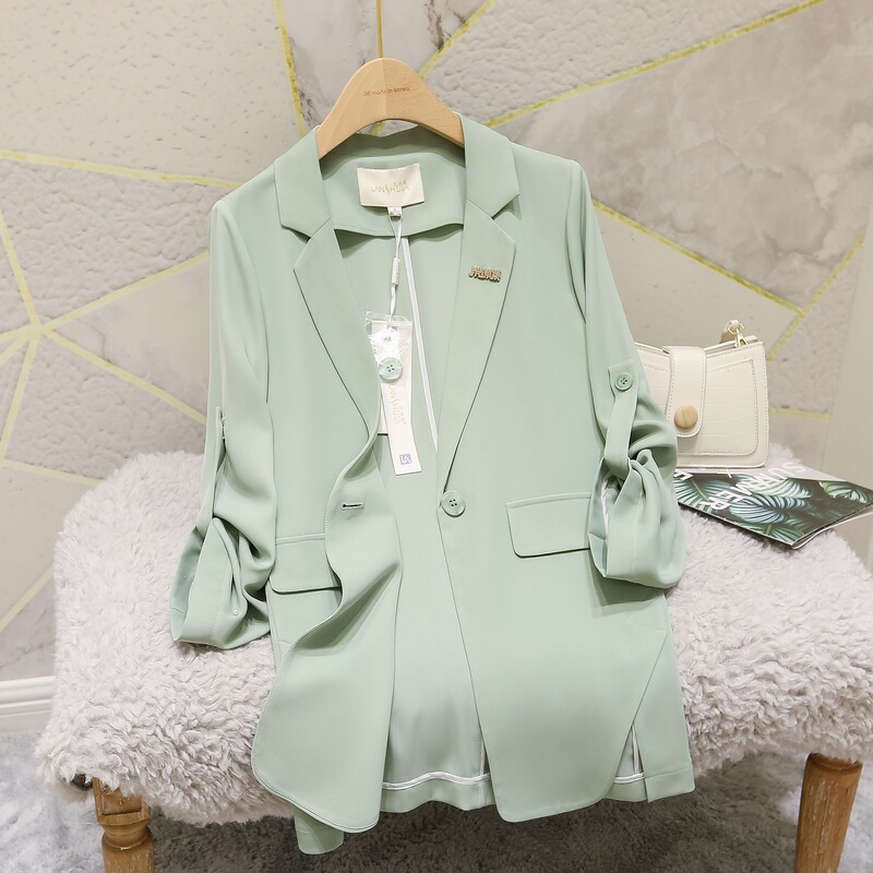 Wholesale High Quality 2024 Suit Jacket Women's Summer Versatile Design Niche Western Style Loose Sun Protection Clothing Small Suit Wholesale High Quality 2024 Suit Jacket Women's Summer Versatile Design Niche Western Style Loose Sun Protection Clothing Small Suit
