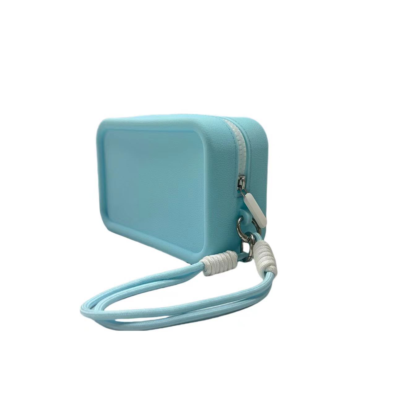 2024 nueva bolsa de maquillaje de silicona de gran capacidad portátil impermeable bolsa de lavado de viaje joyería bolsa de maquillaje de belleza de silicona