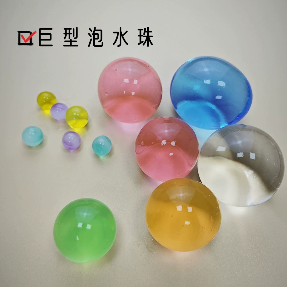 Игрушки набухают в воде и становятся больше в воде