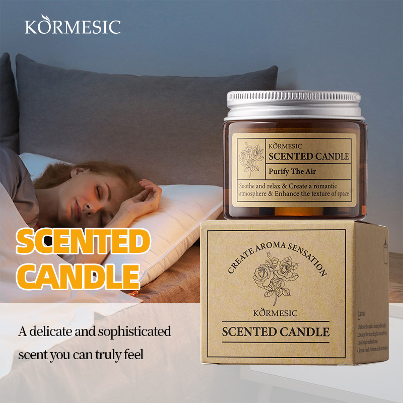KORMESIC Fragrance Candle Rose 50g_voghion.com