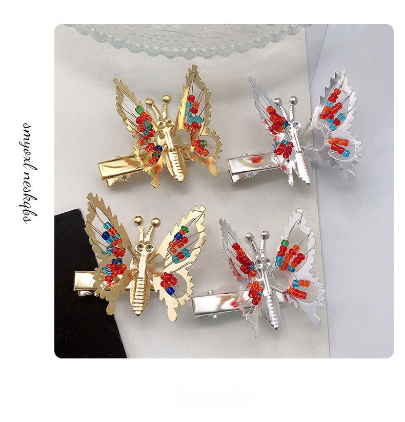 Fermaglio per capelli a farfalla mobile, accessorio per capelli estivo da donna, primaverile, a forma di falena, fermaglio per capelli laterale, fermaglio per frangia, copricapo_voghion.com