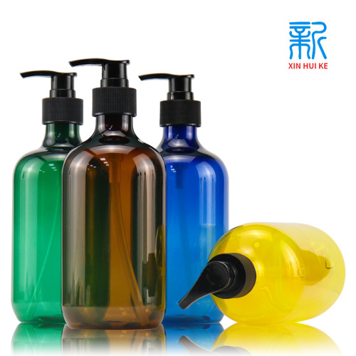 500ml shampoo empty bottle refill pet plastic press shower gel lotion bottle hand sanitizer bottle