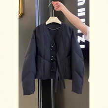 黑色短款棉服女2025新款冬棉衣棉袄爆款潮保暖外套韩系加厚超好看