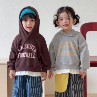 儿童卫衣连帽春秋款假两件男童装宽松女童2026新款春秋季宝宝上衣