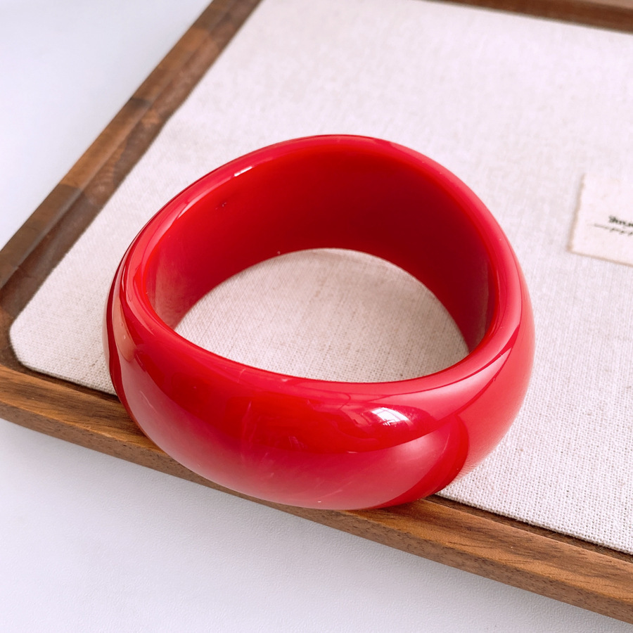Brazalete - rojo - Oval irregular