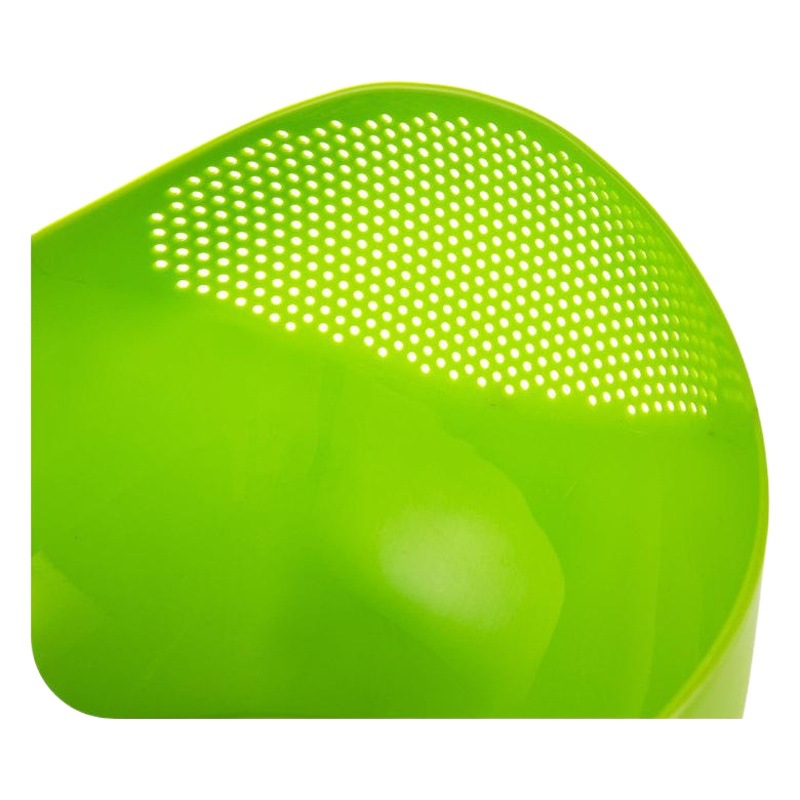 Cesta de drenaje de cocina, lavabo para lavar arroz, cesta de plástico para lavar verduras, tamiz de lavado de arroz engrosado con asa, lavadora de arroz, cesta de frutas, cesta para lavar arroz