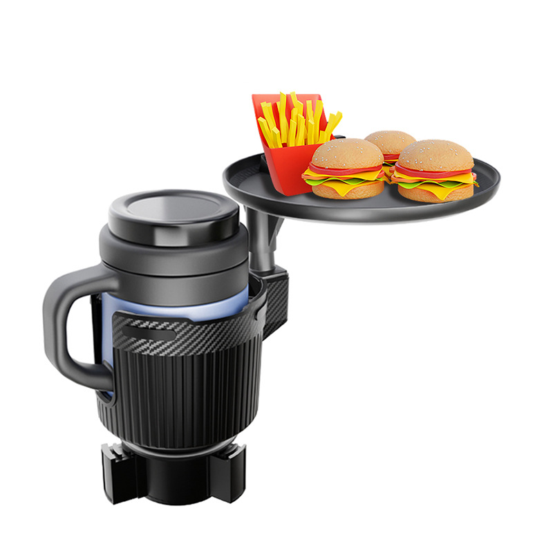 Nuevo estante de la taza de la bandeja del automóvil transfronterizo estante de la comida multifuncional soporte del teléfono móvil estante de la bebida del automóvil al por mayor
