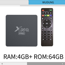 �羳X96Q Pro �o�������ҕ�C픺� ��׿10 TV BOX 2G/16G Wifi