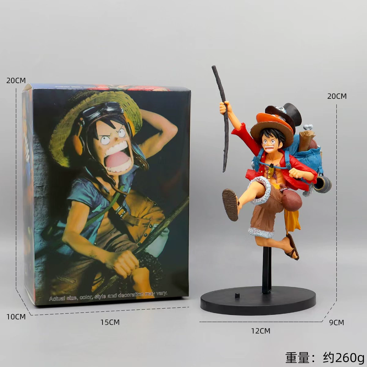 Фигура (One Piece) Кимоно-битва Луфи — ручная коллекционная вещь, несколько вариантов персонажей, 0.45 кг
