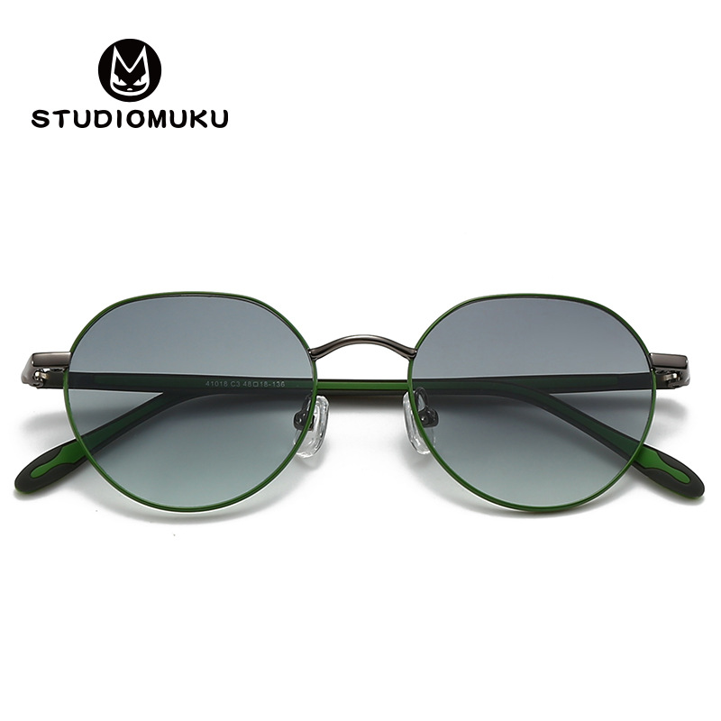 STUDIOMUKU gafas de madera fresca, gafas de sol de nylon polarizadas de alta calidad, gafas de sol de moda para niños