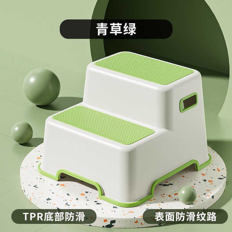 儿童洗漱台踩脚凳防滑洗手刷牙垫脚凳宝宝洗脸台阶马桶脚踏小楼梯|undefined
