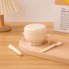 Bowl for chopping for baby, white set, 7 pieces