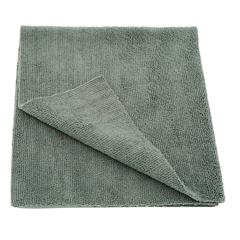 Paño pequeño cuadrado para encerar autos, absorbente, con revestimiento de cristal, para limpieza, pulido de bordes, paño para limpiar autos, paño de microfibra para pulir con bloqueo de bordes