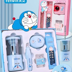 天文電動文具セット 小学生用鉛筆削り 学習ギフトボックス こどもの日 幼稚園賞品 鉛筆削りギフト