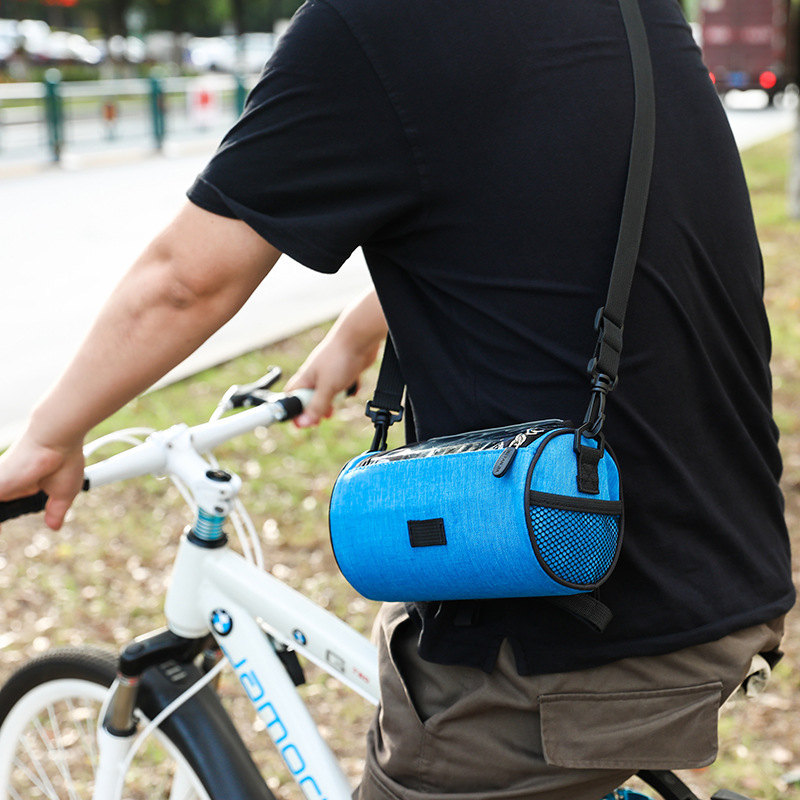 Cross-border New Cationic Bicycle Riding Bag Head Bag Touch Screen Mobile Phone Bag Mountain Bike Accessories Handlebar Bag