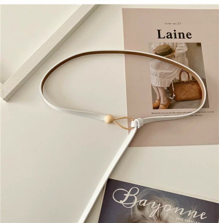 Geknoteter Gürtel Für Damen Aus Leder Als Dekoratives Accessoire_voghion.com
